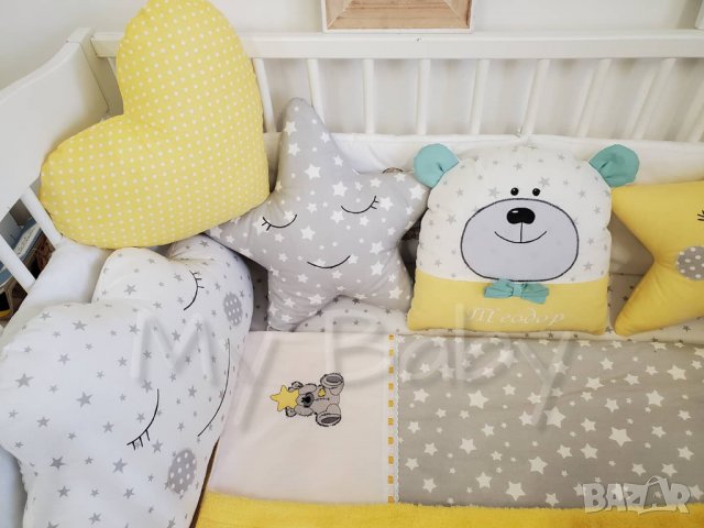 Комплект възглавнички за бебе, снимка 4 - Спално бельо и завивки - 32032354
