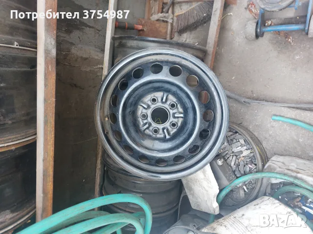 Железни джанти 5х100-15-54.1 за Тойота 