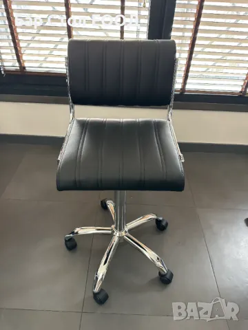 Висок стол на колелца City с 24м гаранция и безплатна доставка до офис, снимка 13 - Столове - 49942671