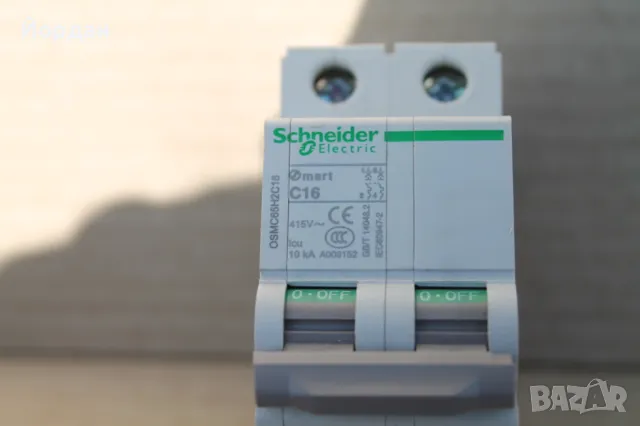 Автоматичен предпазител ''C16 Schneider'', снимка 3 - Друга електроника - 49169339