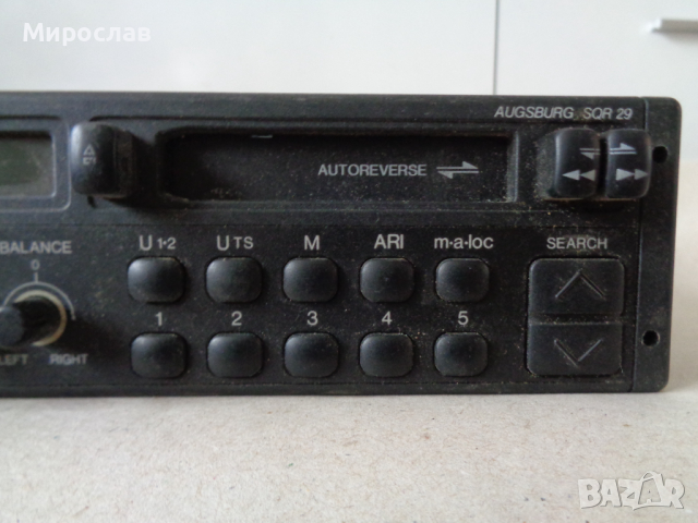 BLAUPUNKT AUGSBURG SQR 29 АВТО РАДИО КАСЕТОФОН, снимка 3 - Аксесоари и консумативи - 44696726