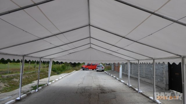 Професионална шатра 6х8м, водоустойчив PVC брезент 500гр/м2, снимка 6 - Други - 29174549