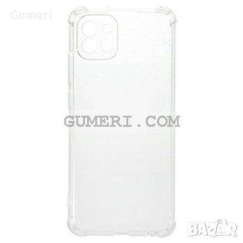 Samsung Galaxy A03 Силиконов Гръб Със Защита За Задната Камера - Прозрачен