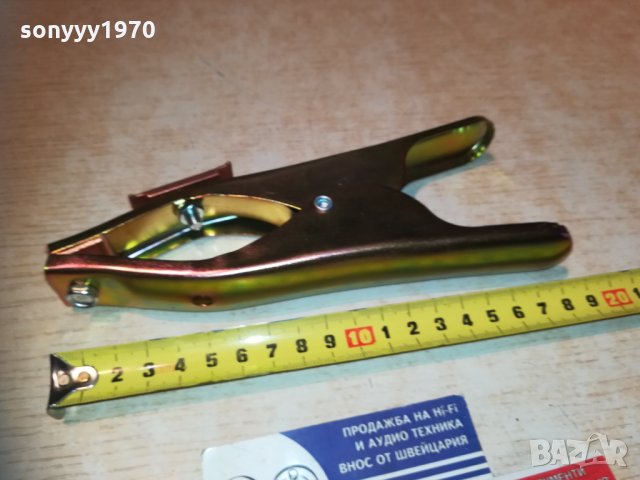 яка щипка за електрожен или друго-19см 0712201814, снимка 4 - Други инструменти - 31047327