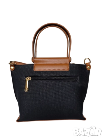 ДАМСКА ЧАНТИЧКА GALLANTRY PARIS В ЧЕРЕН И КАФЯВ ЦВЯТ WB011, снимка 3 - Чанти - 52025469