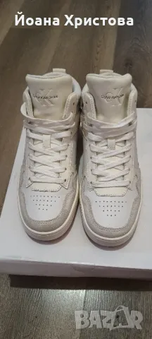 Calvin Klein бели дамски кецове, 36 н., снимка 7 - Маратонки - 48345107