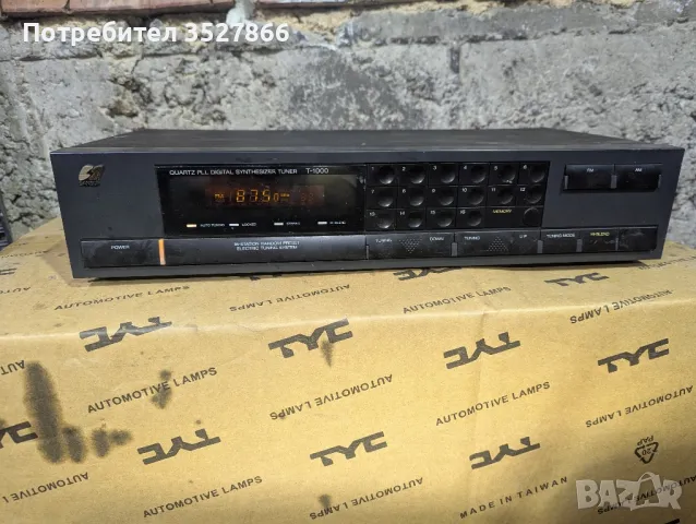 Тунер Sansui T1000, снимка 4 - Аудиосистеми - 48760739