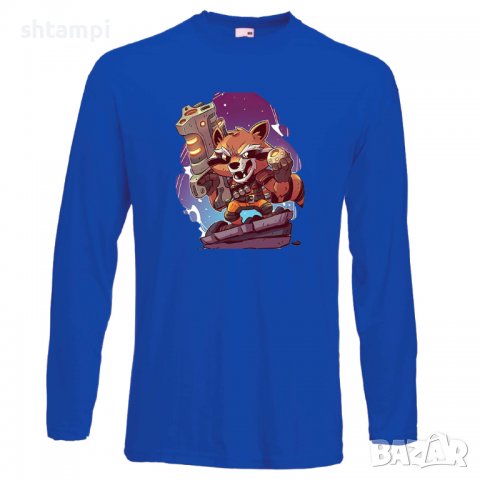 Мъжка тениска Marvel Rocket Racoon 2  Игра,Изненада,Подарък,Геймър,, снимка 8 - Тениски - 36790758