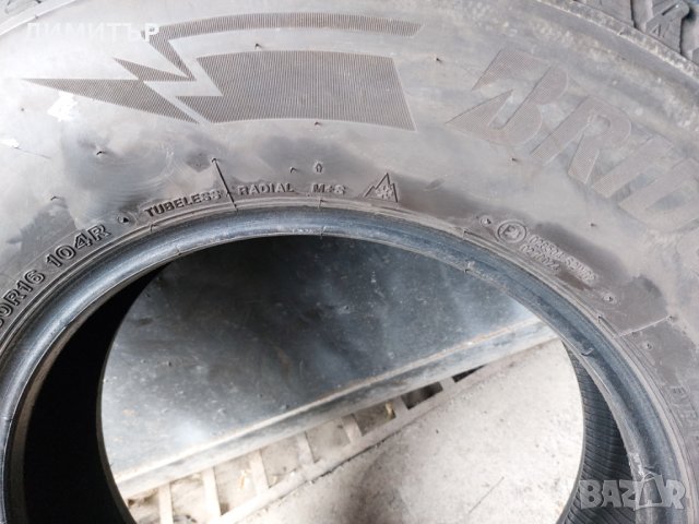 4бр.зимни BRIDGESTONE 205/80/16 104R DOT 2021, снимка 6 - Гуми и джанти - 39141267