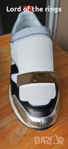 Оригинални маркови дамски сникърси SERGIO ROSSI - 34/35 номер, снимка 6 - Маратонки - 49872794