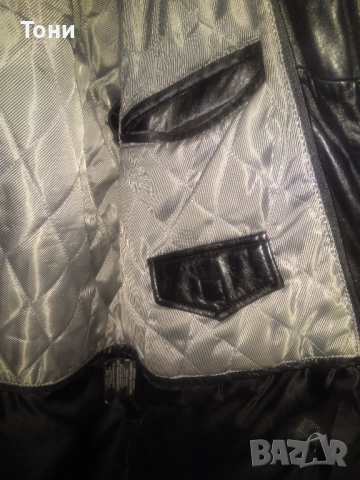 TCM Ново Мъжко Яке Изцяло от Естествена Кожа L, снимка 10 - Якета - 52217262