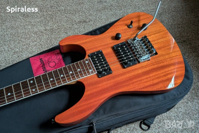 Caparison Dellinger - Natural Finish, made in Japan! ел.китара, снимка 8 - Китари - 53315242
