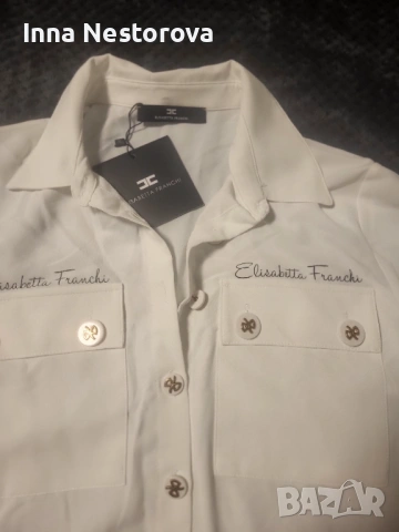Блуза на Elisabeta Franchi Л, снимка 3 - Блузи с дълъг ръкав и пуловери - 54323623