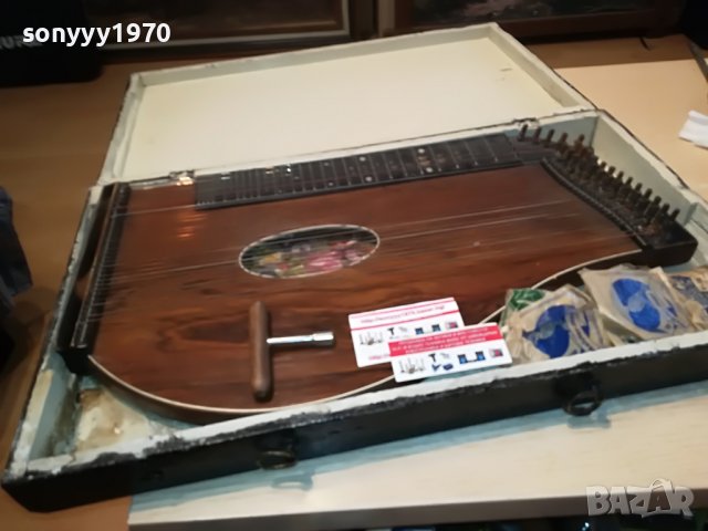 СТАР СТРУНЕН ИНСТРУМЕНТ С КУФАР ВНОС АНГЛИЯ  2708221534, снимка 3 - Струнни инструменти - 37817829