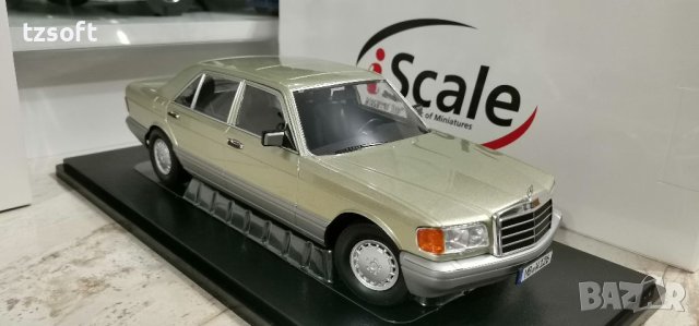 Mercedes Benz S-Class (W126) - iScale 1:18, снимка 1 - Колекции - 40640025