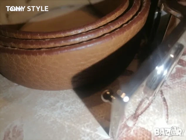 LAUREL Оригинал Нов Дамски Колан Изцяло от Естествена Кожа 100см., снимка 8 - Колани - 51644494