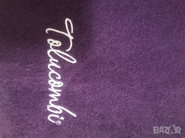 Дамски поларен шал лилав, снимка 2 - Шалове - 38287863