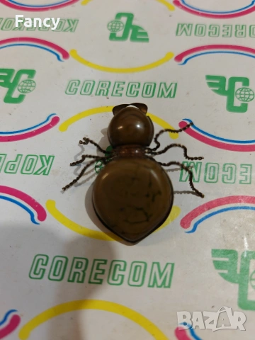 Брошка от индийски ахат , снимка 2 - Други - 53358610