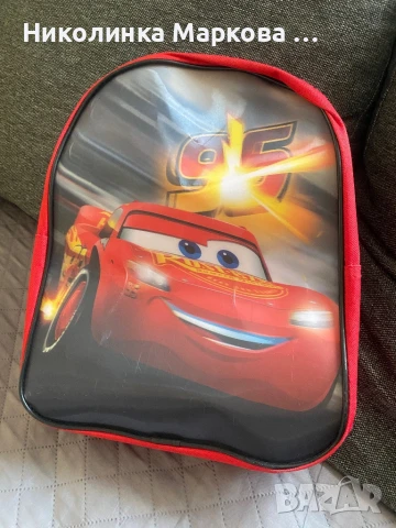 Детска раничка и каска Маккуин