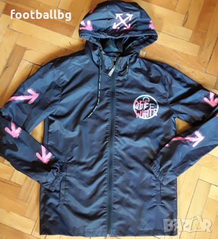 OFF WHITE ❤ модерните якета ветровки ПОСЛЕДНИ бройки , снимка 2 - Спортни дрехи, екипи - 31950272