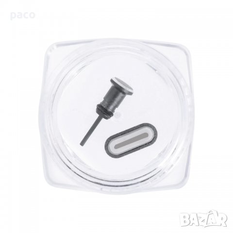 Метален порт тип C против прах, 3,5 мм жак за слушалки, снимка 2 - Калъфи, кейсове - 38009853