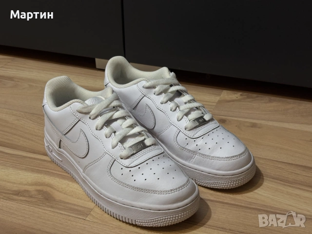 Оригинални маратонки Nike Air Force 1 07 размер 38, снимка 7 - Маратонки - 54198218