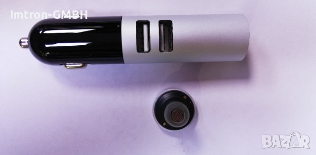 СЛУШАЛКА СЪС ЗАРЯДНО ЗА КОЛА Q9  2 в 1  Bluetooth версия: 4.1, снимка 10 - Друга електроника - 38404161