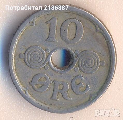Дания 10 йоре 1924 година, снимка 1 - Нумизматика и бонистика - 38084999
