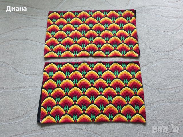 Автентични ръчно бродирани калъфки за възглавници и ковьори., снимка 3 - Декорация за дома - 31801140