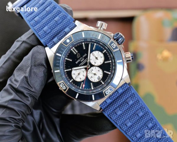Мъжки часовник Breitling Super Chronomat B01 с автоматичен механизъм, снимка 2 - Мъжки - 42621865