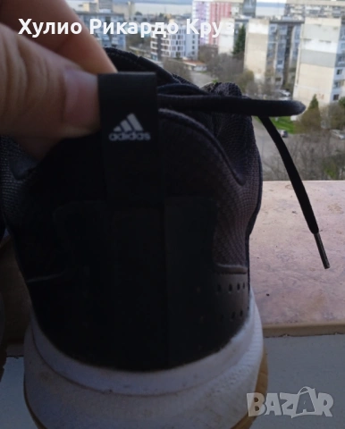 ADIDAS Performance Ligra 7 Core Black 41.5 УНИСЕКС оригинални маратонки Адидас trainers sneakers, снимка 5 - Маратонки - 54132915