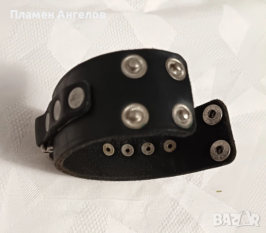 Дамска кожена гривна, снимка 6 - Гривни - 53137188