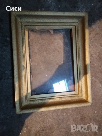 Дървена рамка със стъкло, снимка 1 - Декорация за дома - 38265434