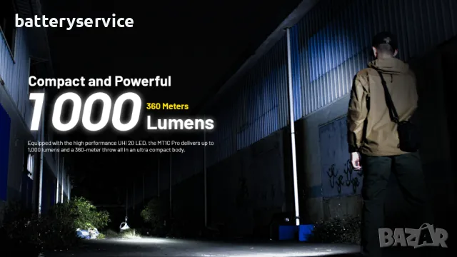 Фенер Nitecore MT1C Pro, снимка 5 - Къмпинг осветление - 47714419