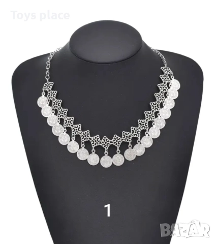 Различни модели етно колиета, прочелник, пендари, накит за народна носия , снимка 7 - Колиета, медальони, синджири - 51917696