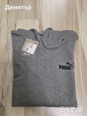НОВ! Мъжки суичър Puma - размер M, снимка 4 - Суичъри - 52655021