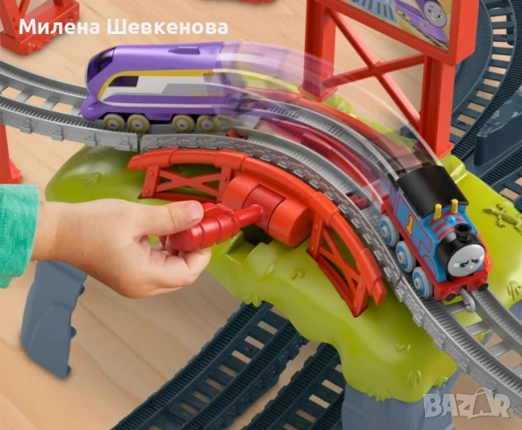 Комплект писта-състезание за купа Содор,Thomas & Friends, снимка 8 - Коли, камиони, мотори, писти - 51419820