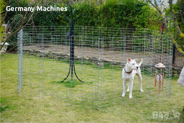 за кучета КЛЕТКА - ОГРАЖДЕНИЕ с диаметър 350.см, метална, СГЪВАЕМА. , снимка 4 - За кучета - 42623585