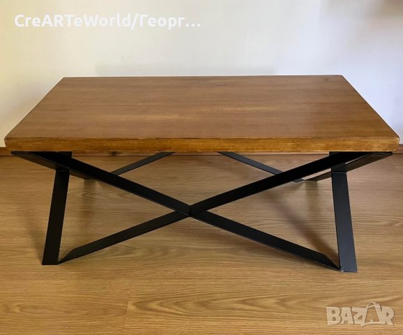 Холна маса ,трапезна маса,помощна маса Рустик стил индустриален стил, снимка 7 - Маси - 32338386