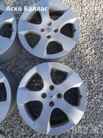 4x108..17.цола 7.5j Пежо, снимка 3 - Гуми и джанти - 51835935