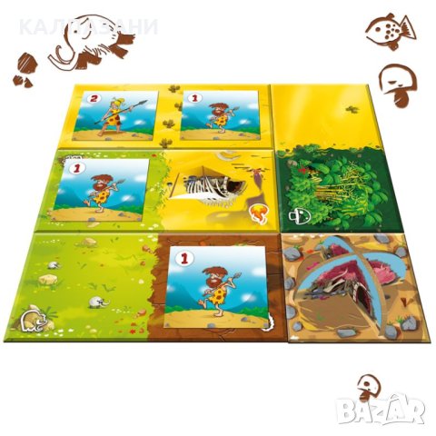 КИНГДОМИНО ПРАИСТОРИЯ 77273-BG НАСТОЛНА ИГРА - БАЗОВА ИГРА, снимка 6 - Игри и пъзели - 44387724