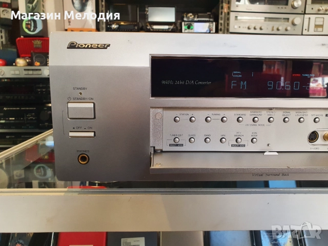 Ресийвър Pioneer VSX-D711 5.1 5 по 100 вата на 8 ома. В отлично техническо състояние, много добър въ, снимка 3 - Ресийвъри, усилватели, смесителни пултове - 48095949
