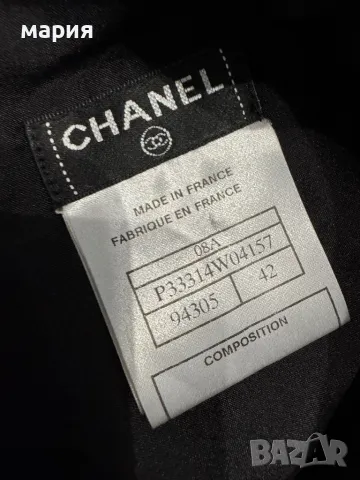 Оригинална рокля Chanel 100% коприна, снимка 6 - Рокли - 49381133