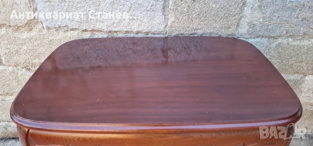 Елегантна дървена масичка в френски стил, снимка 6 - Маси - 54045844