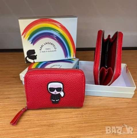 портмонета karl lagerfeld , снимка 2 - Портфейли, портмонета - 51404075
