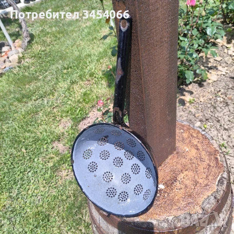 Емайлиран гевгир. , снимка 2 - Други ценни предмети - 50521031