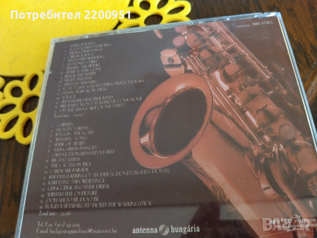 BUDAPEST RAGATIME BAND, снимка 11 - CD дискове - 44517963