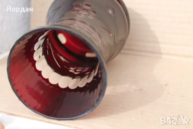 Кристална ваза ''бохемия'', снимка 13 - Вази - 49651669