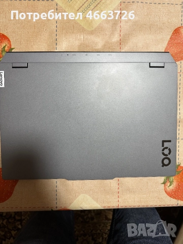 Гейминг лаптоп Lenovo 15ARP9 с гаранция ‼️, снимка 6 - Лаптопи за игри - 52579144