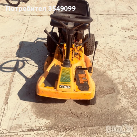 Трактор косачка обслужен нови ремъци свещи масла, снимка 2 - Градинска техника - 51144732